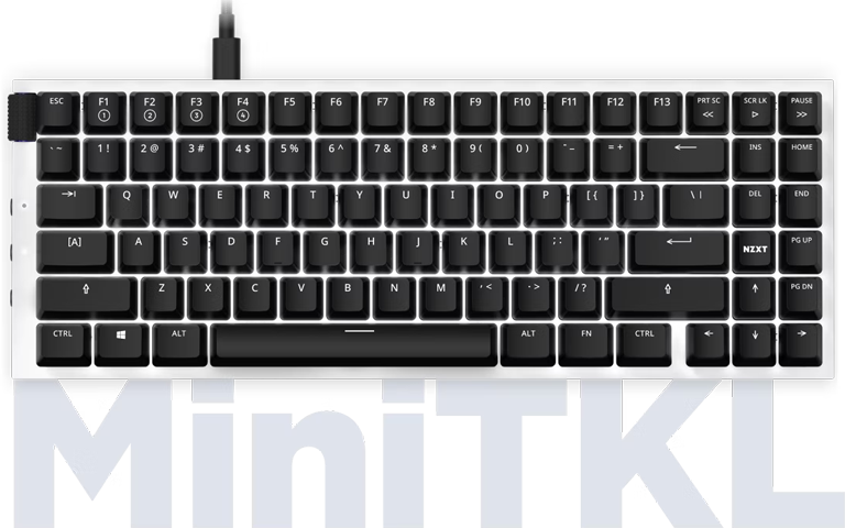 NZXT Function Mini TKL Mechanical Keyboard - KB-175US-BR - PC